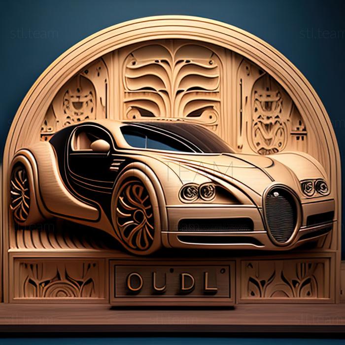 3D model Bugatti 16C Galibier (STL)